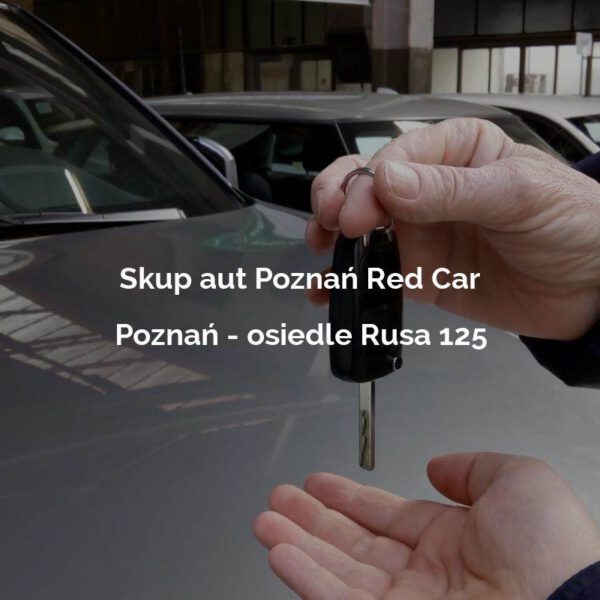 Skup aut Poznań Red Car - Poznań